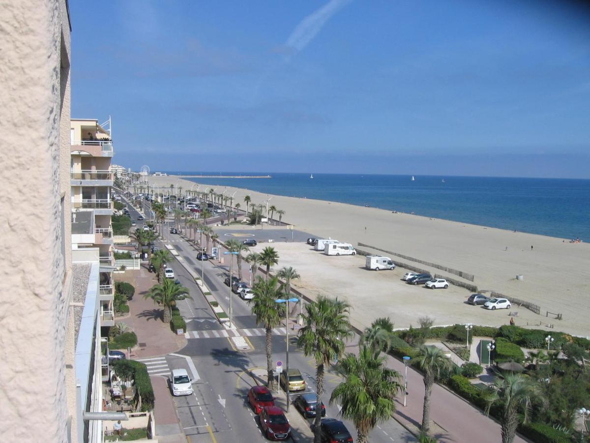 Studio Vue Sur La Mer Au 6Eme Et Dernier Etage Canet Exterior foto