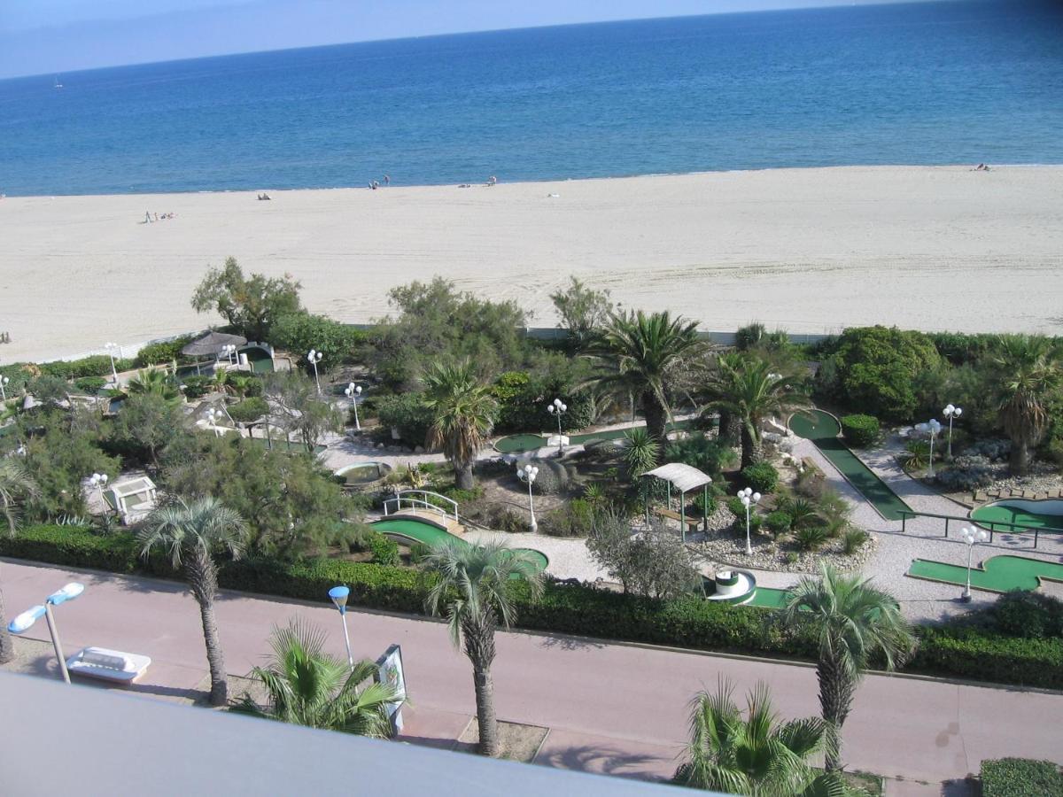 Studio Vue Sur La Mer Au 6Eme Et Dernier Etage Canet Exterior foto