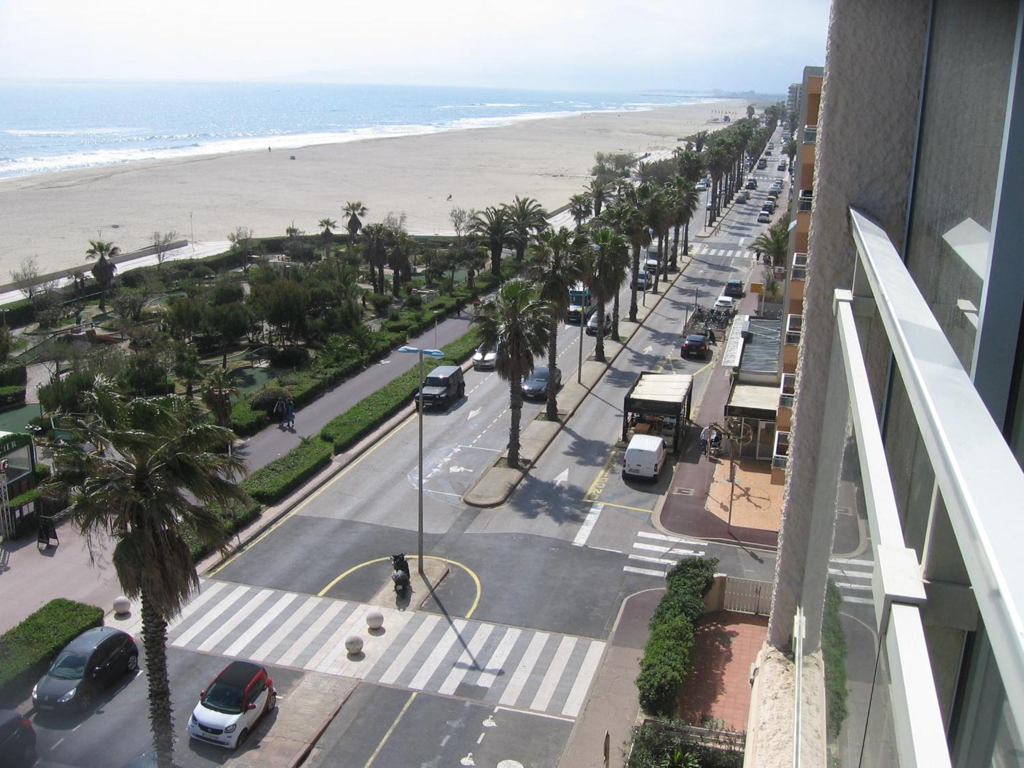 Studio Vue Sur La Mer Au 6Eme Et Dernier Etage Canet Exterior foto