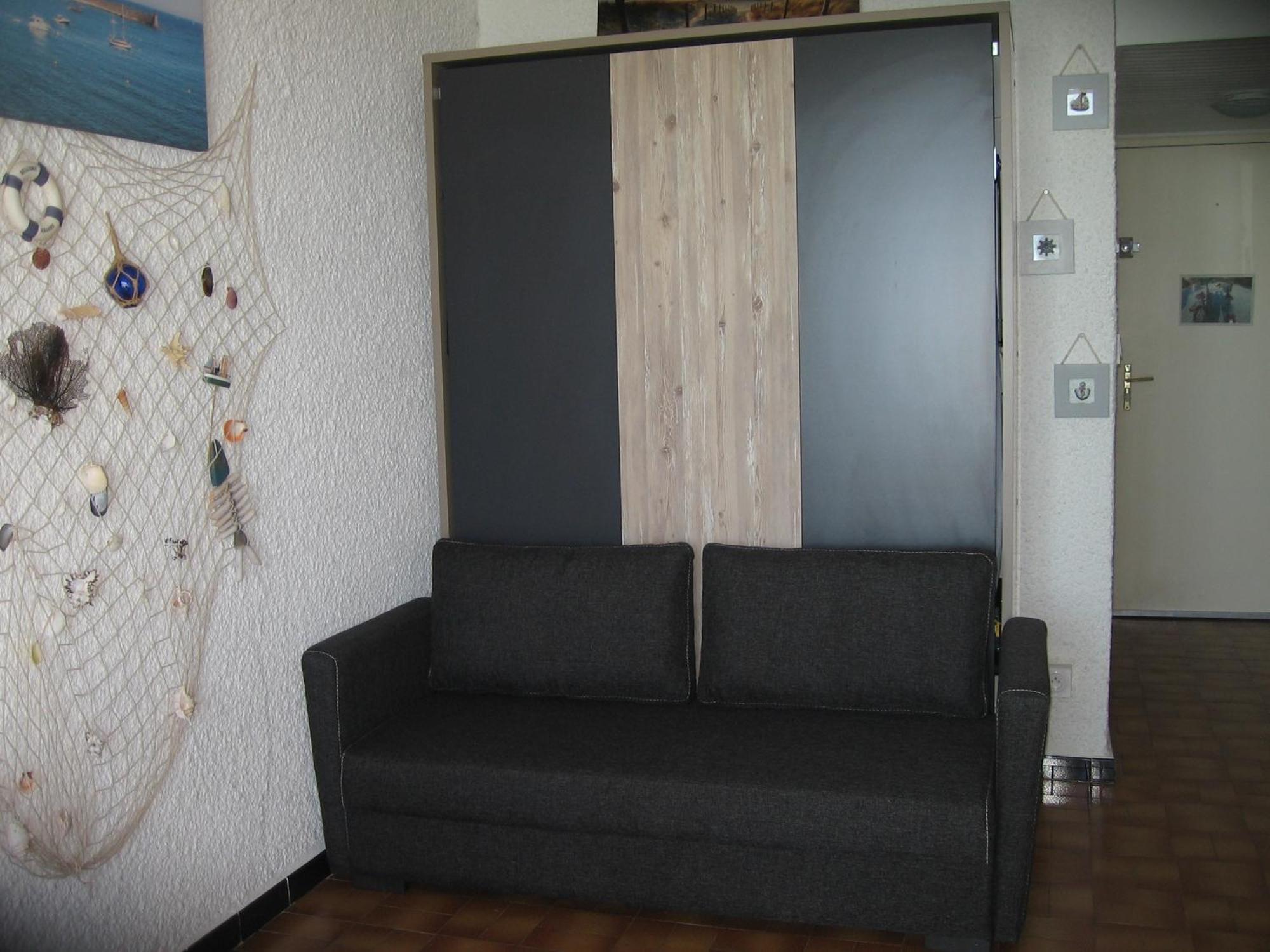 Studio Vue Sur La Mer Au 6Eme Et Dernier Etage Canet Exterior foto