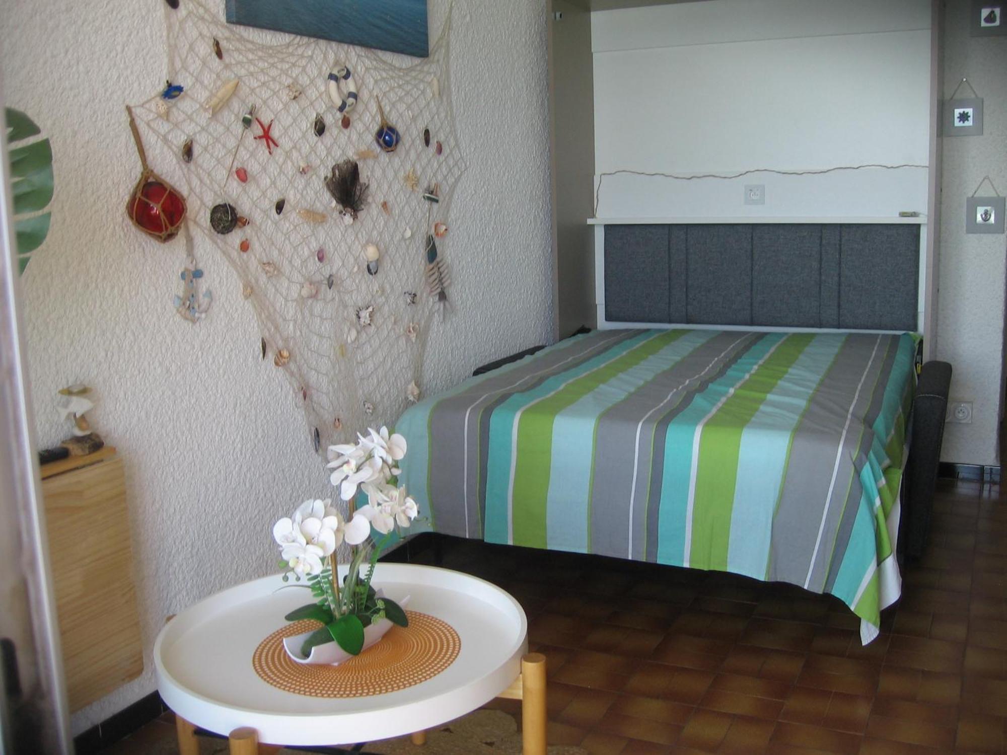Studio Vue Sur La Mer Au 6Eme Et Dernier Etage Canet Exterior foto