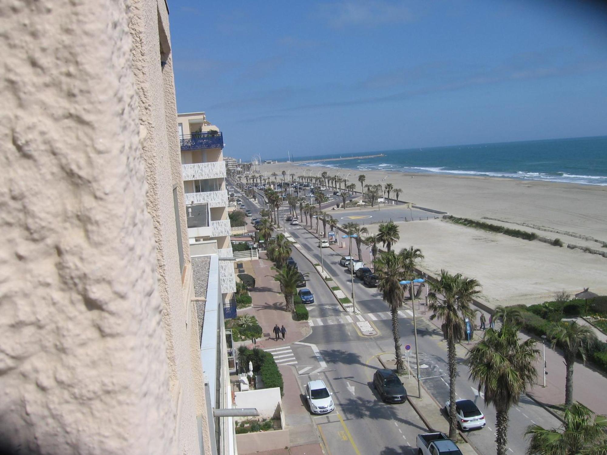 Studio Vue Sur La Mer Au 6Eme Et Dernier Etage Canet Exterior foto