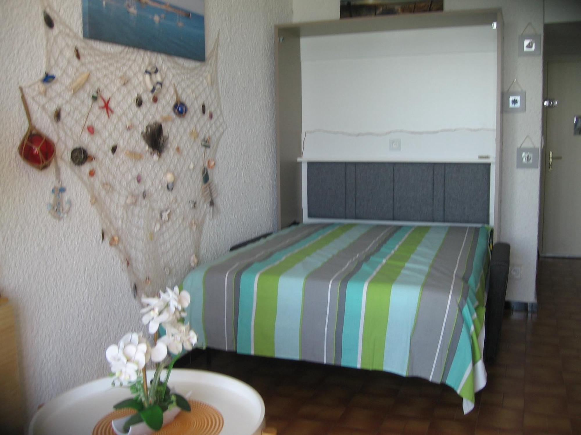 Studio Vue Sur La Mer Au 6Eme Et Dernier Etage Canet Exterior foto