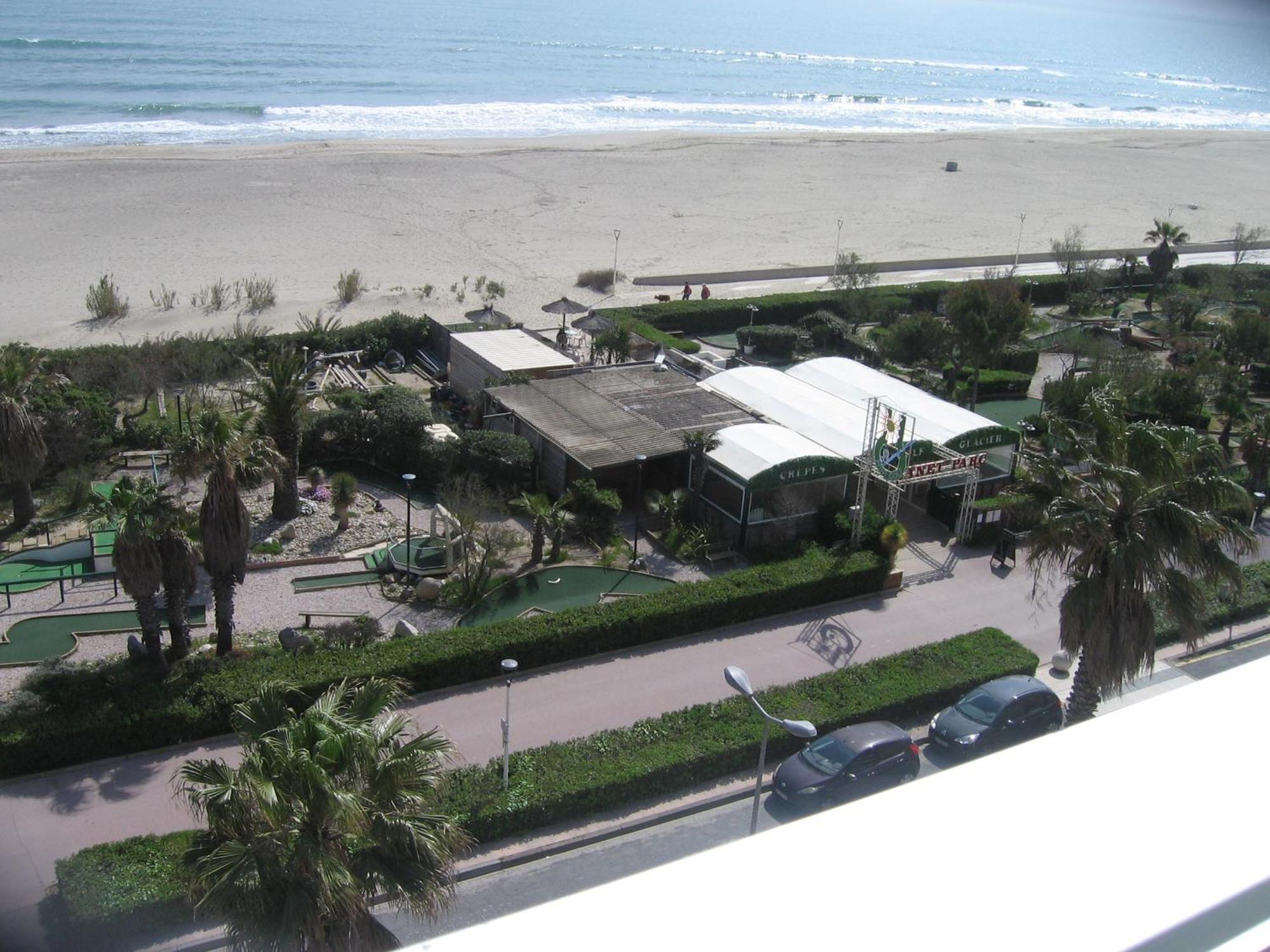 Studio Vue Sur La Mer Au 6Eme Et Dernier Etage Canet Exterior foto
