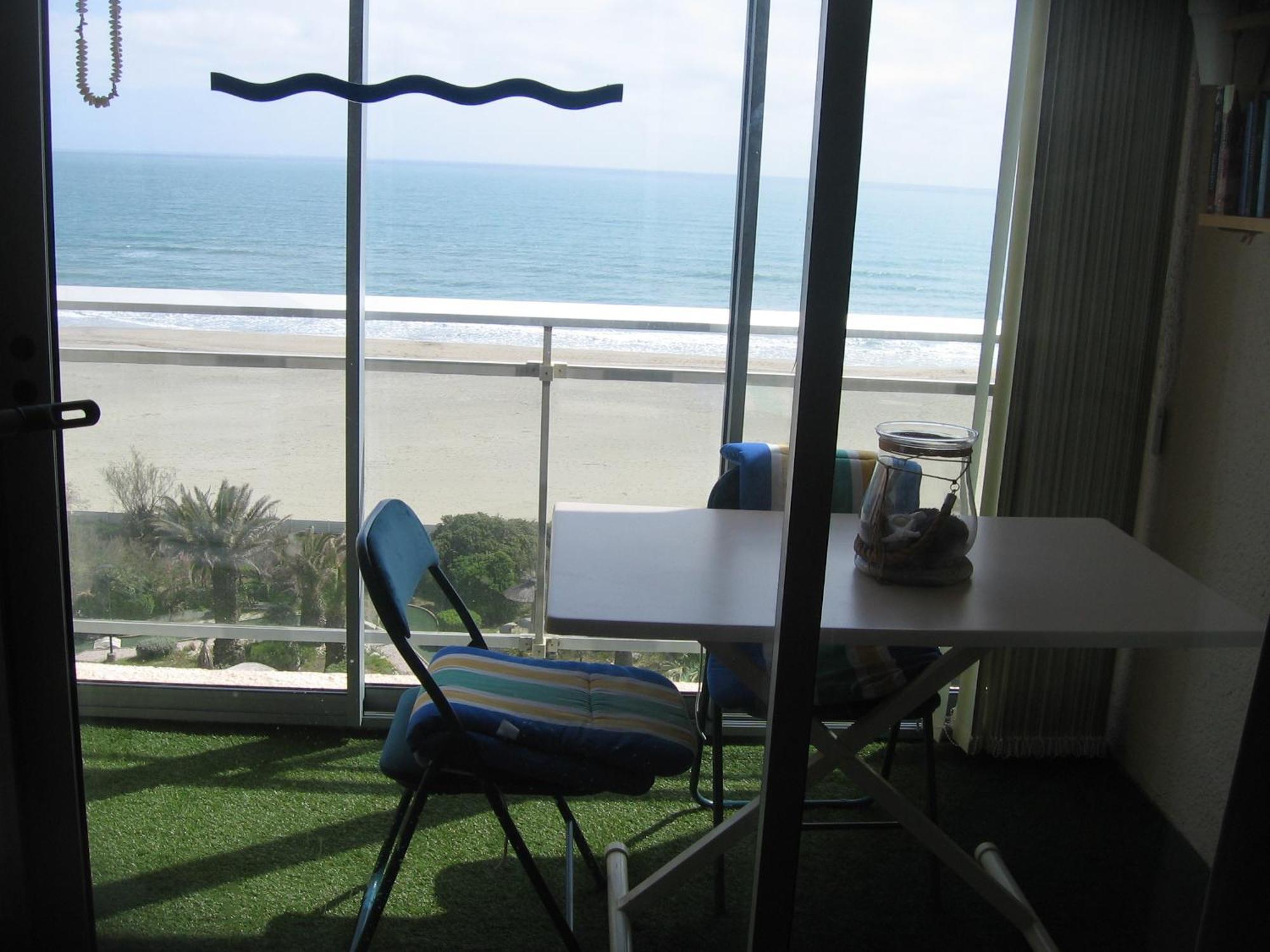 Studio Vue Sur La Mer Au 6Eme Et Dernier Etage Canet Exterior foto